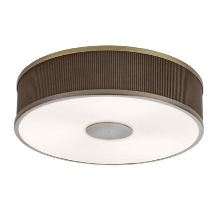 Alvaro 3 light flush Pendant Antique Bronze