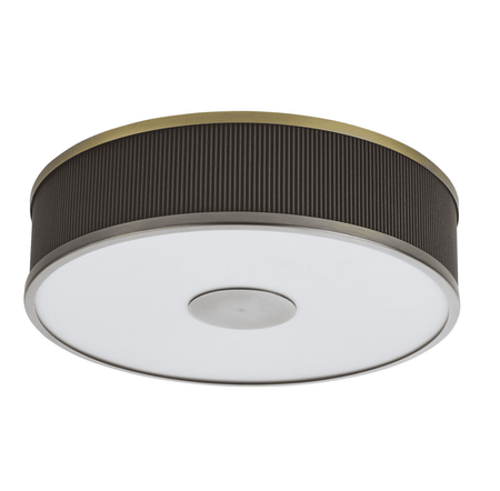 Alvaro 3 light flush Pendant Antique Bronze