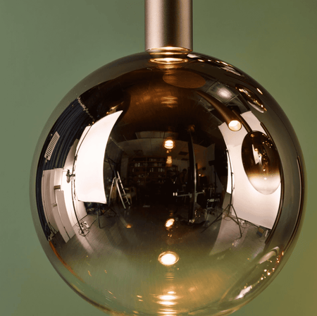 Telis 9 Light Cluster Pendant Matt Bronze and Bronze Ombre Glass LED