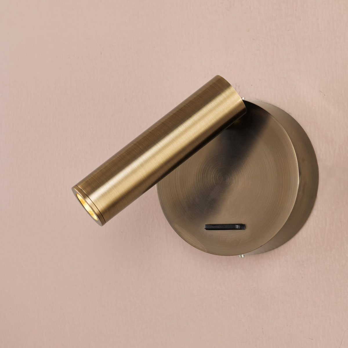 Itala Single Spotlight Antique Bronze LED