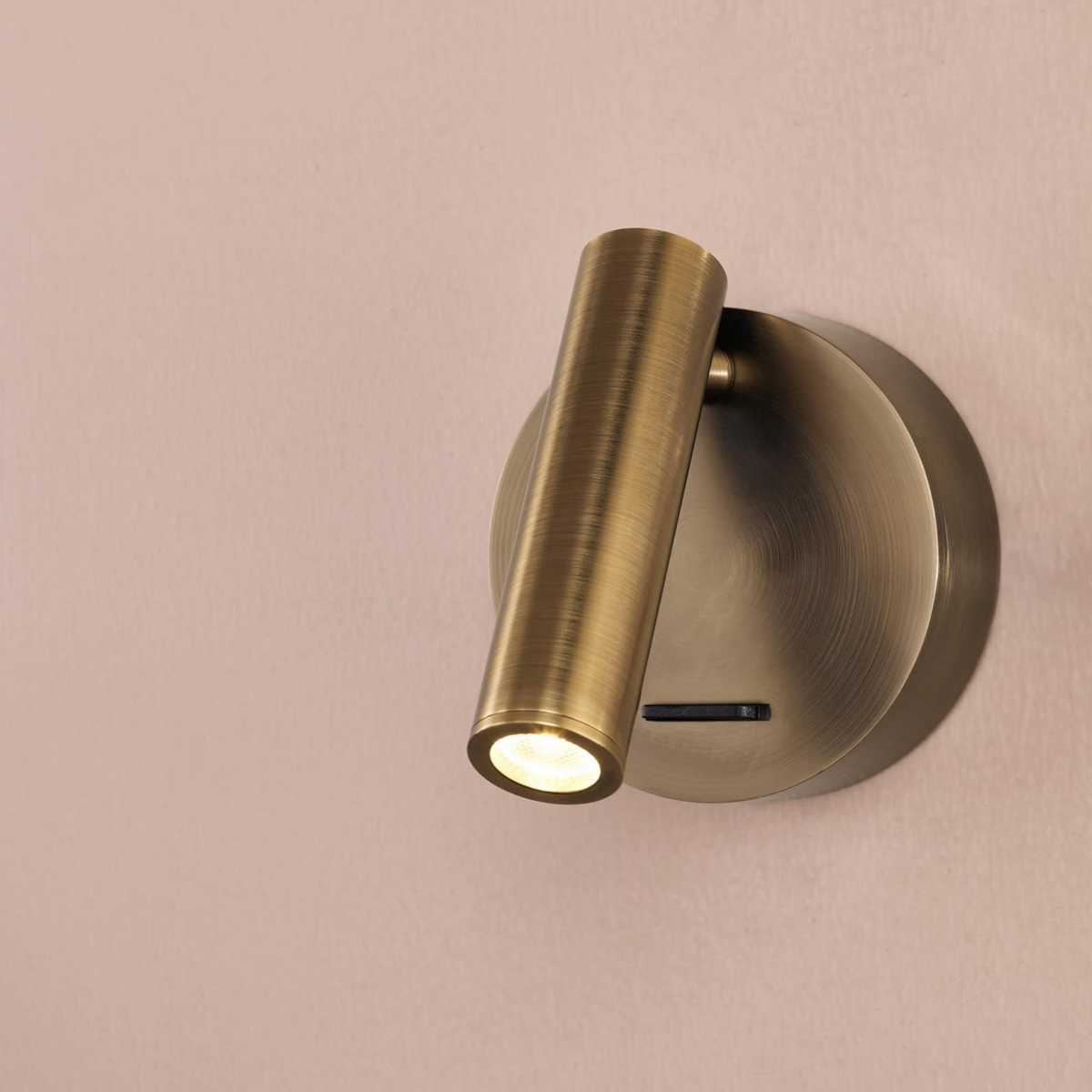Itala Single Spotlight Antique Bronze LED