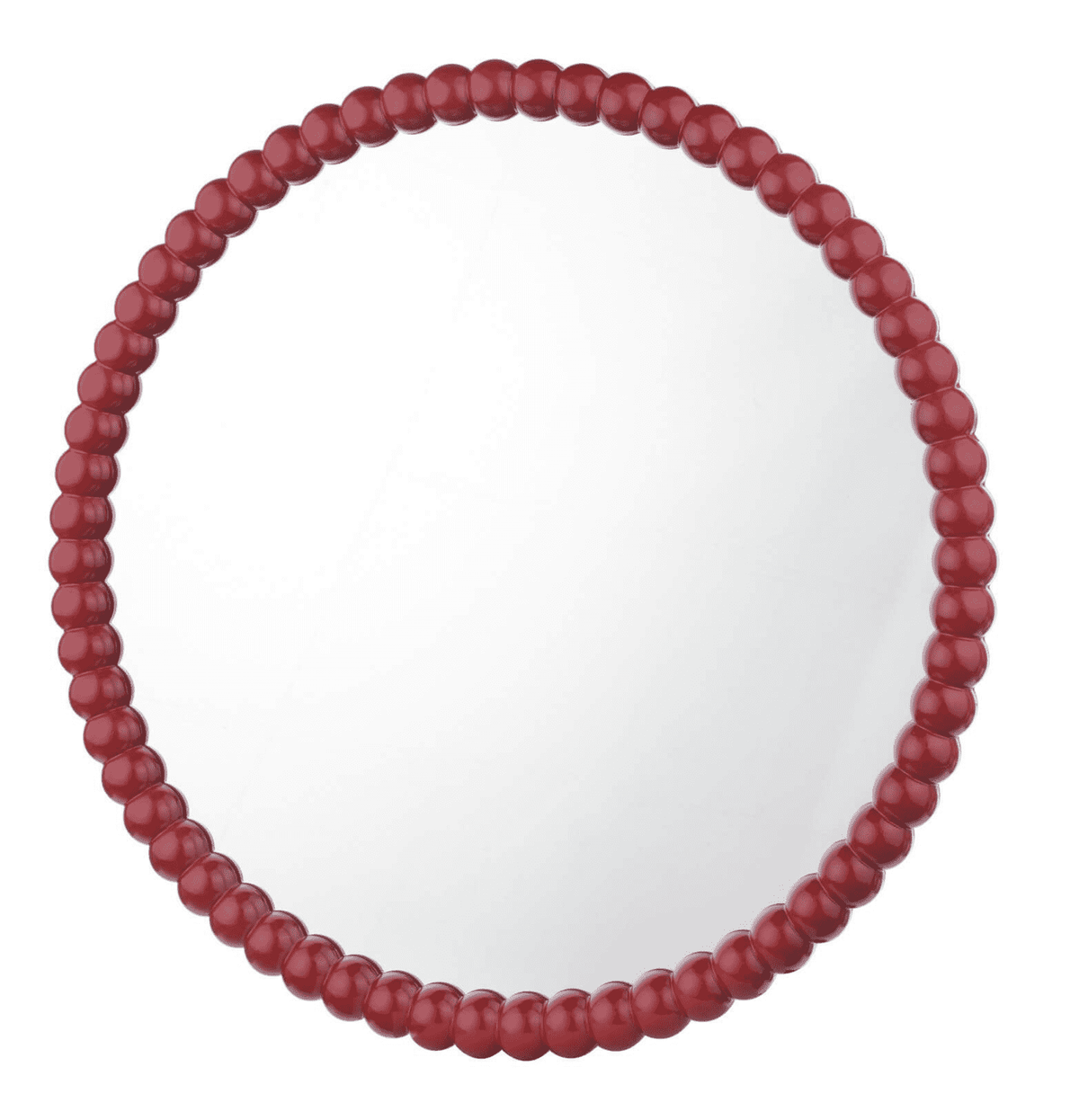 Ruan Round Mirror Red 70cm