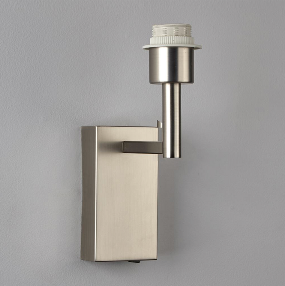 VICTORIA Wall Light - Satin Nickel