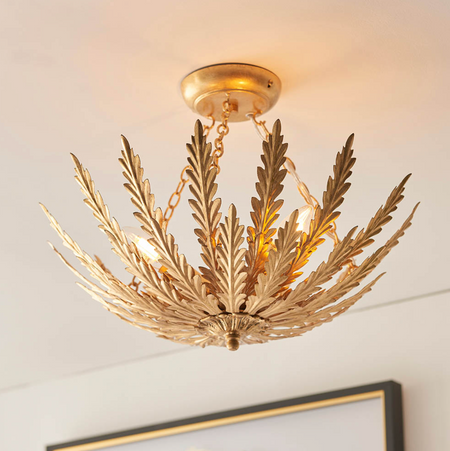 Delphine 3lt Flush Gold Leaf Finish