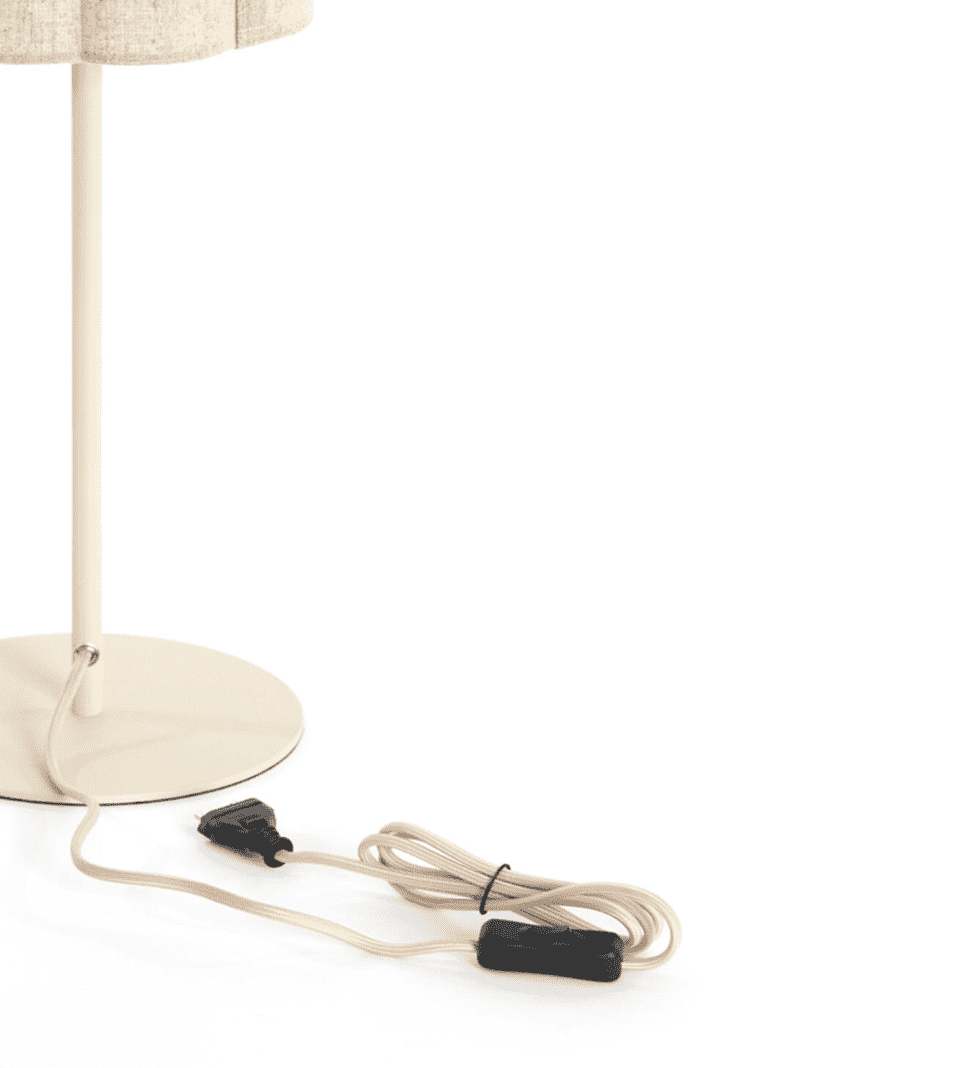 FRINGE Natural Cream - Table lamp