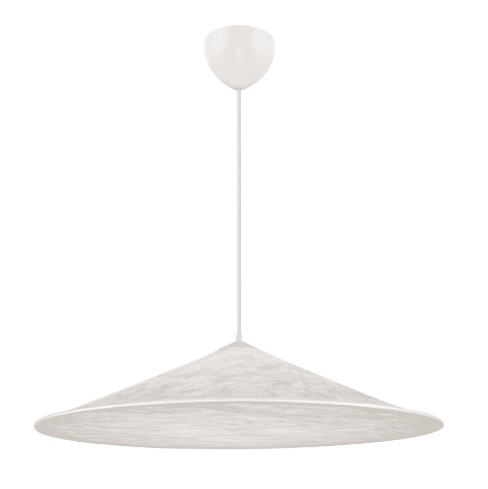 Hill Single Pendant Light White
