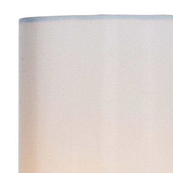 Tico Touch Table Lamp Satin Chrome With Shade