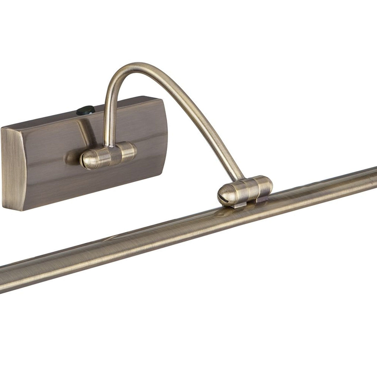 Barcelona Led Picture Light Wall - 51Xled, Antique Brass, Adjustable Head
