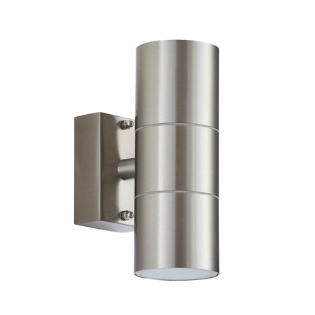 Canon 2lt Wall Polished stainless steel & clear glass