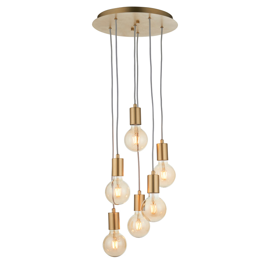 Studio 6lt Pendant Soft gold paint